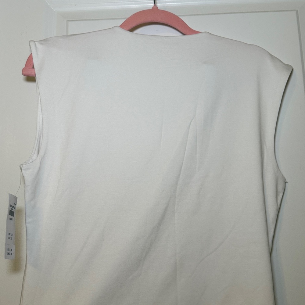 Abercrombie & Fitch White Sleeveless Top - Picture 5 of 5